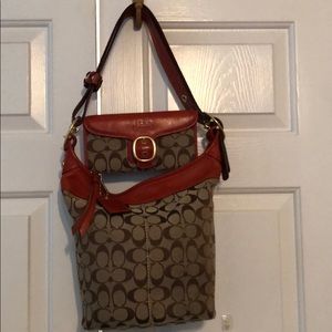 Coach Handbag and Wallet